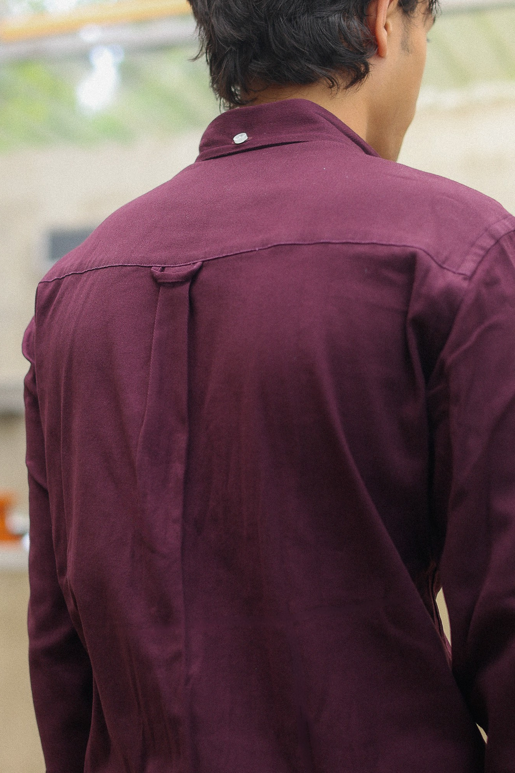 Classic Fit Perfect Vintage Mulberry Oxford Shirt