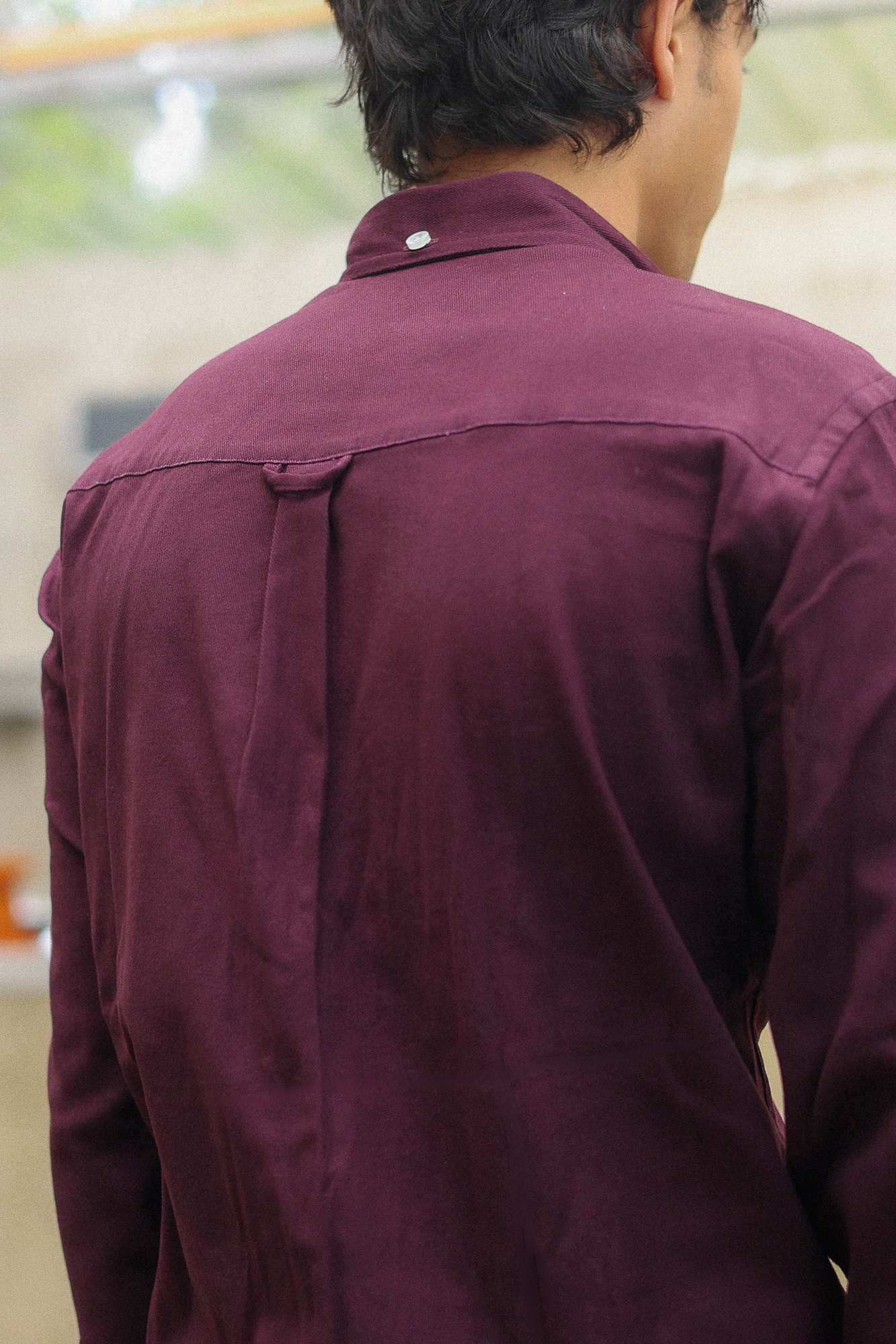 Classic Fit Perfect Vintage Mulberry Oxford Shirt