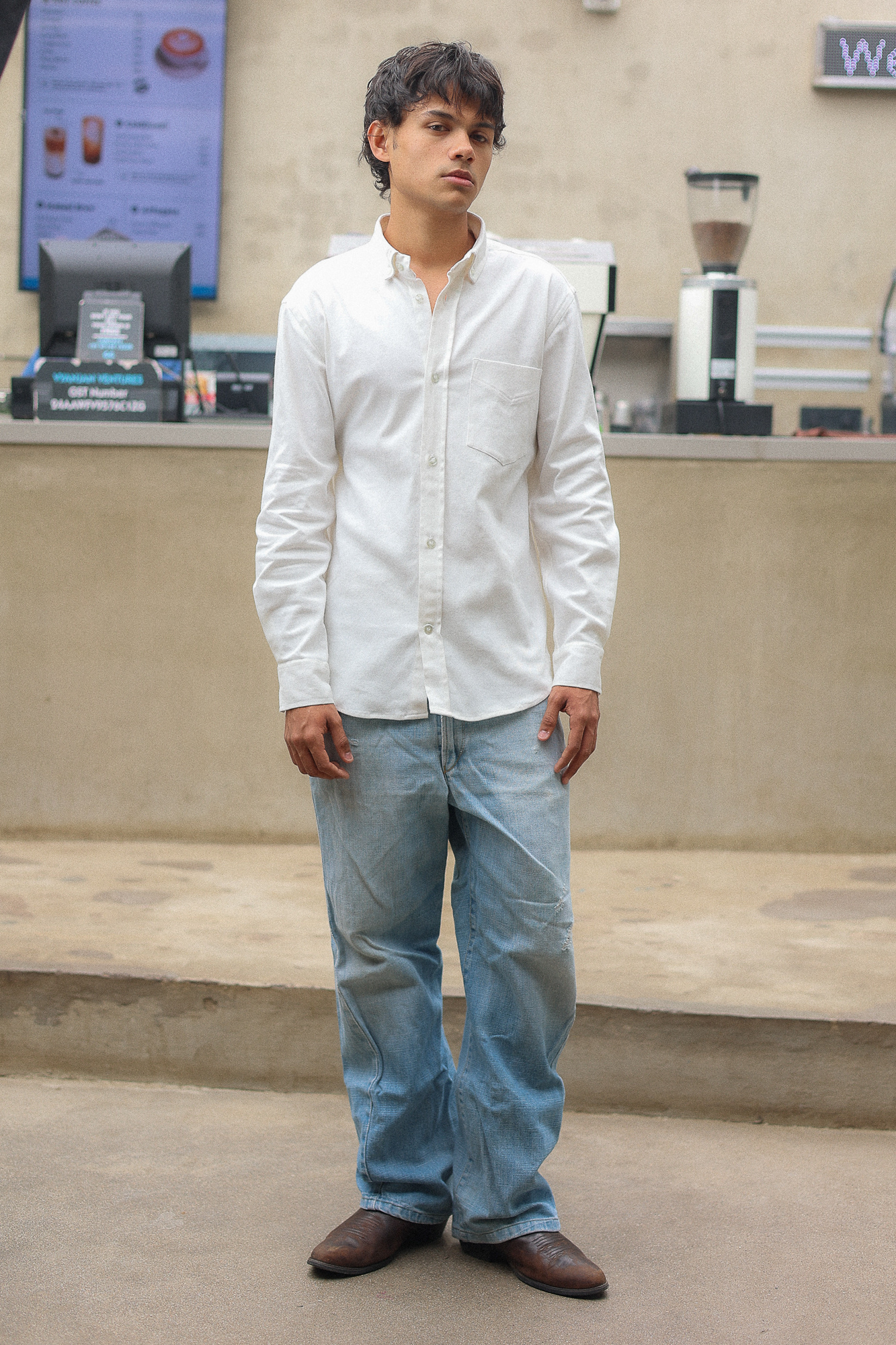 Perfect White Oxford Shirt with classic fit