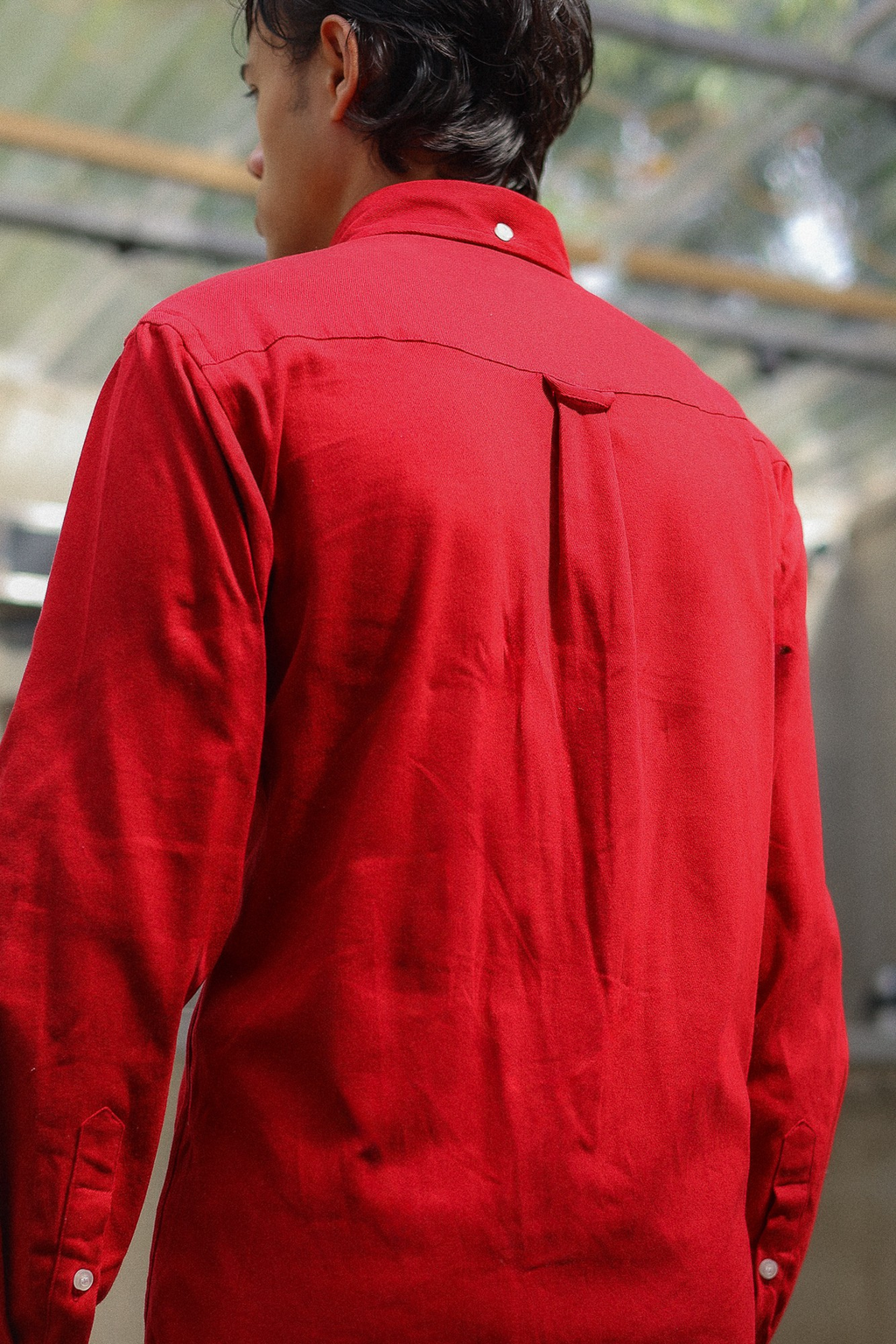 Classic Fit Perfect Ruby Red Oxford Shirt