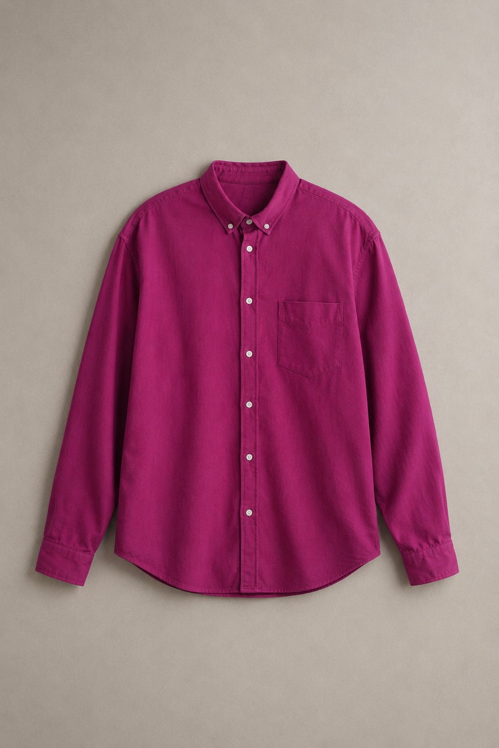 Classic Fit Perfect Fuchsia Oxford Shirt