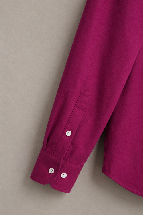 Classic Fit Perfect Fuchsia Oxford Shirt