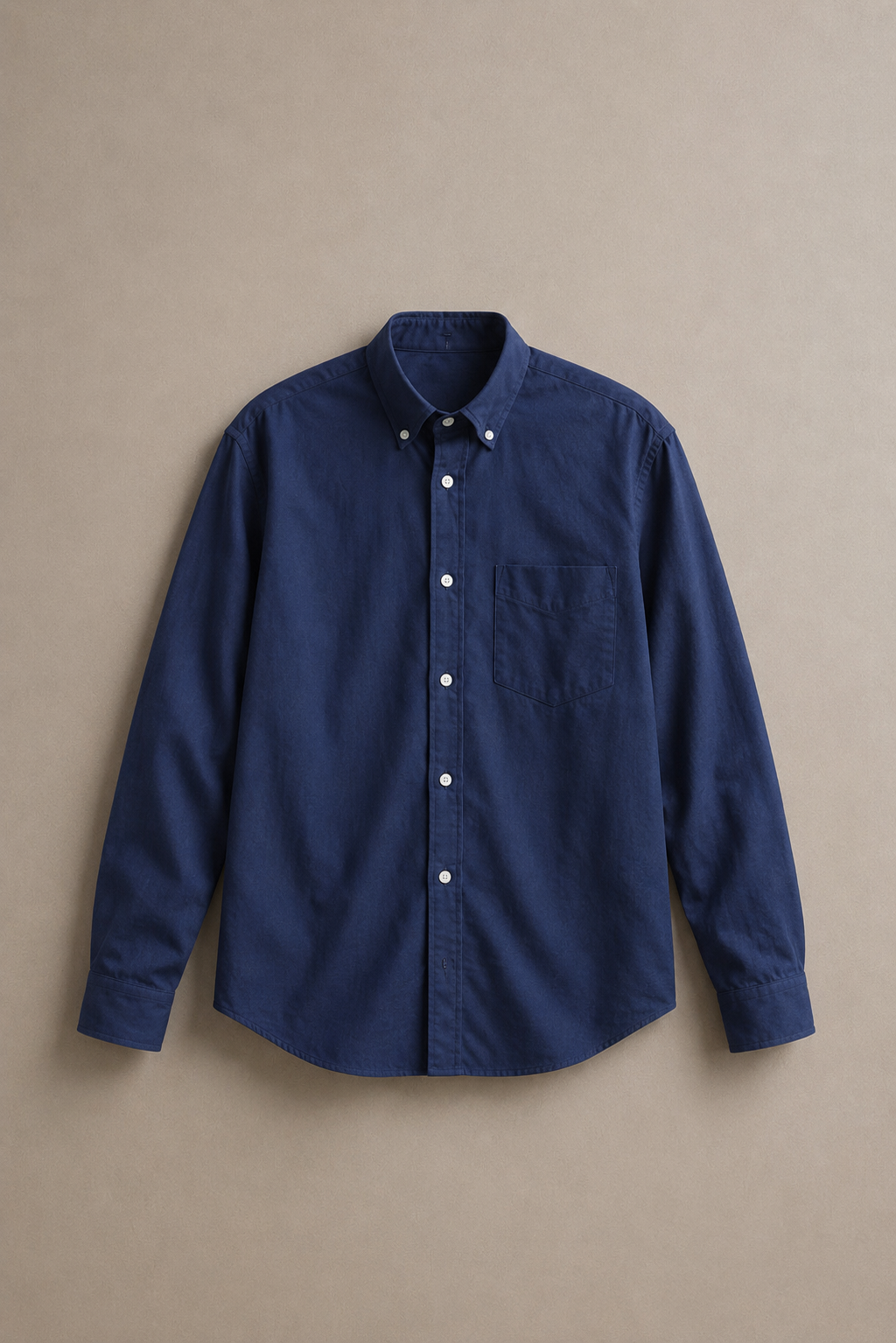 Classic Fit Perfect Navy blue Oxford Shirt