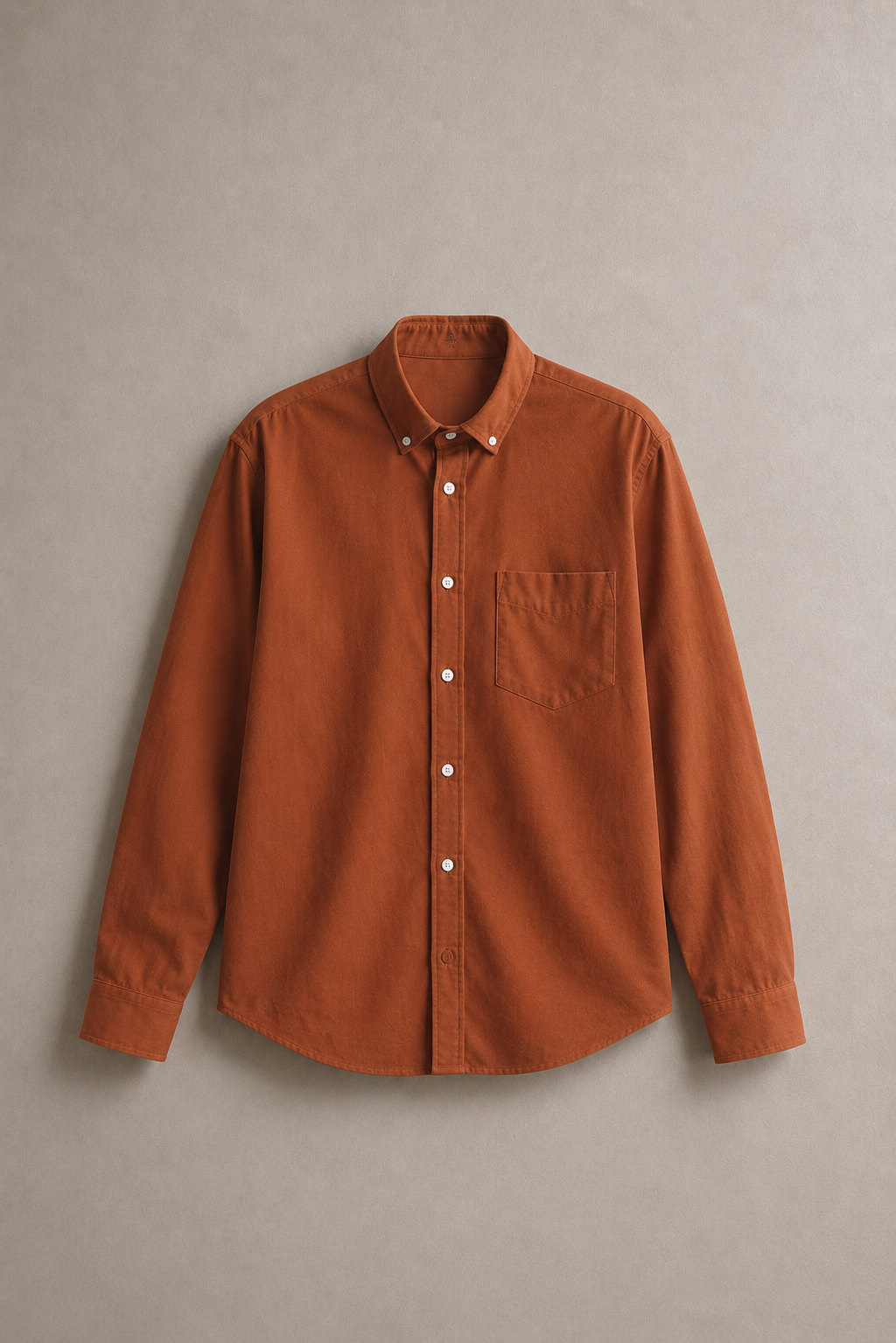 Classic Fit Perfect Burnt orange Oxford Shirt