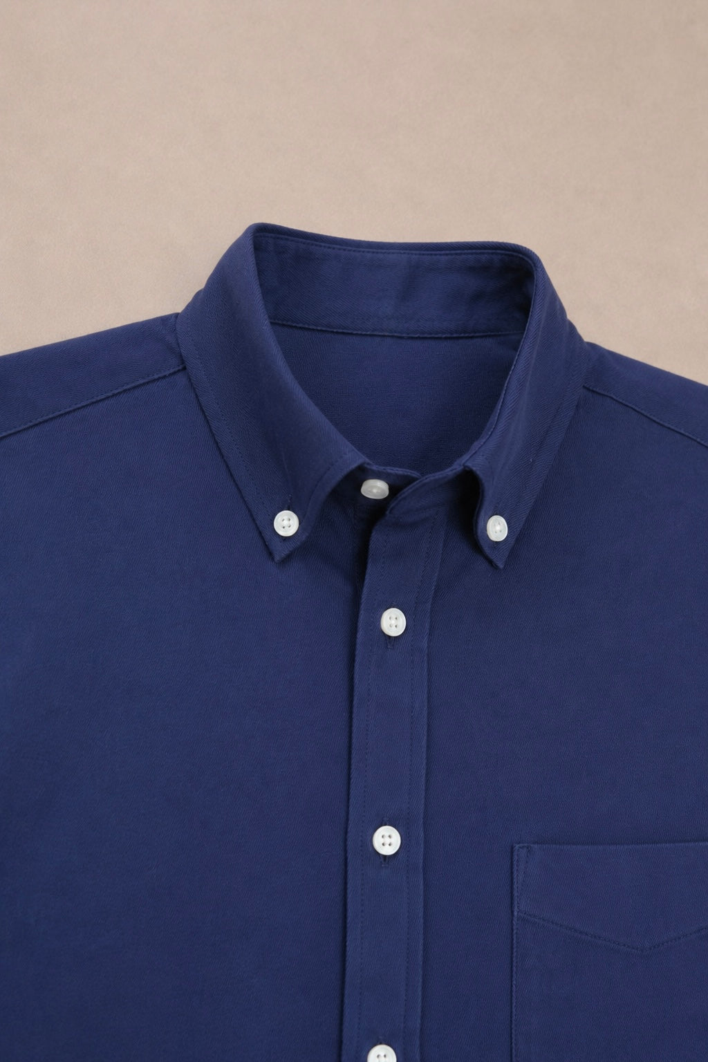 Classic Fit Perfect Navy blue Oxford Shirt