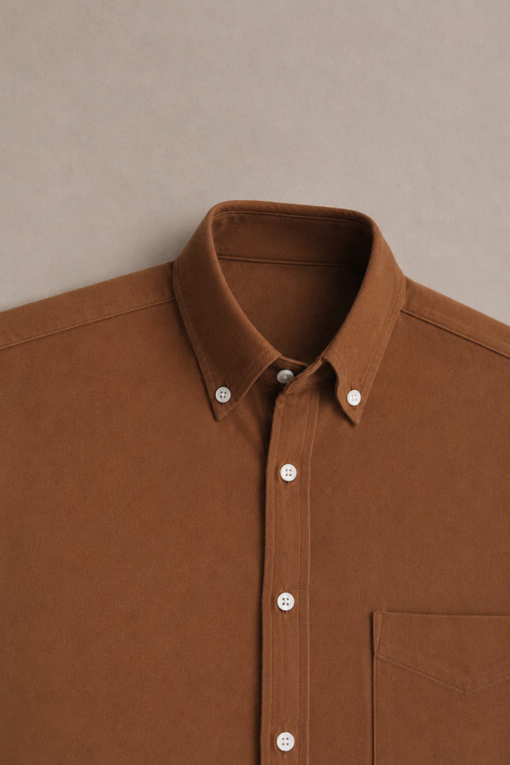 Classic Fit Perfect Burnt orange Oxford Shirt