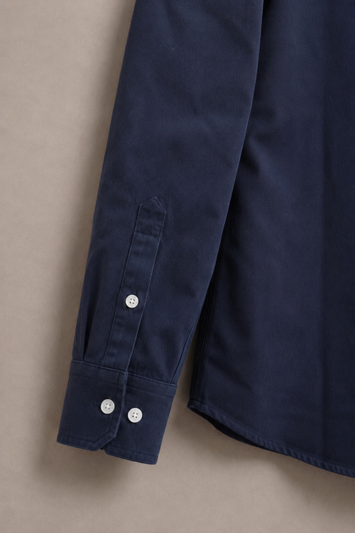 Classic Fit Perfect Navy blue Oxford Shirt